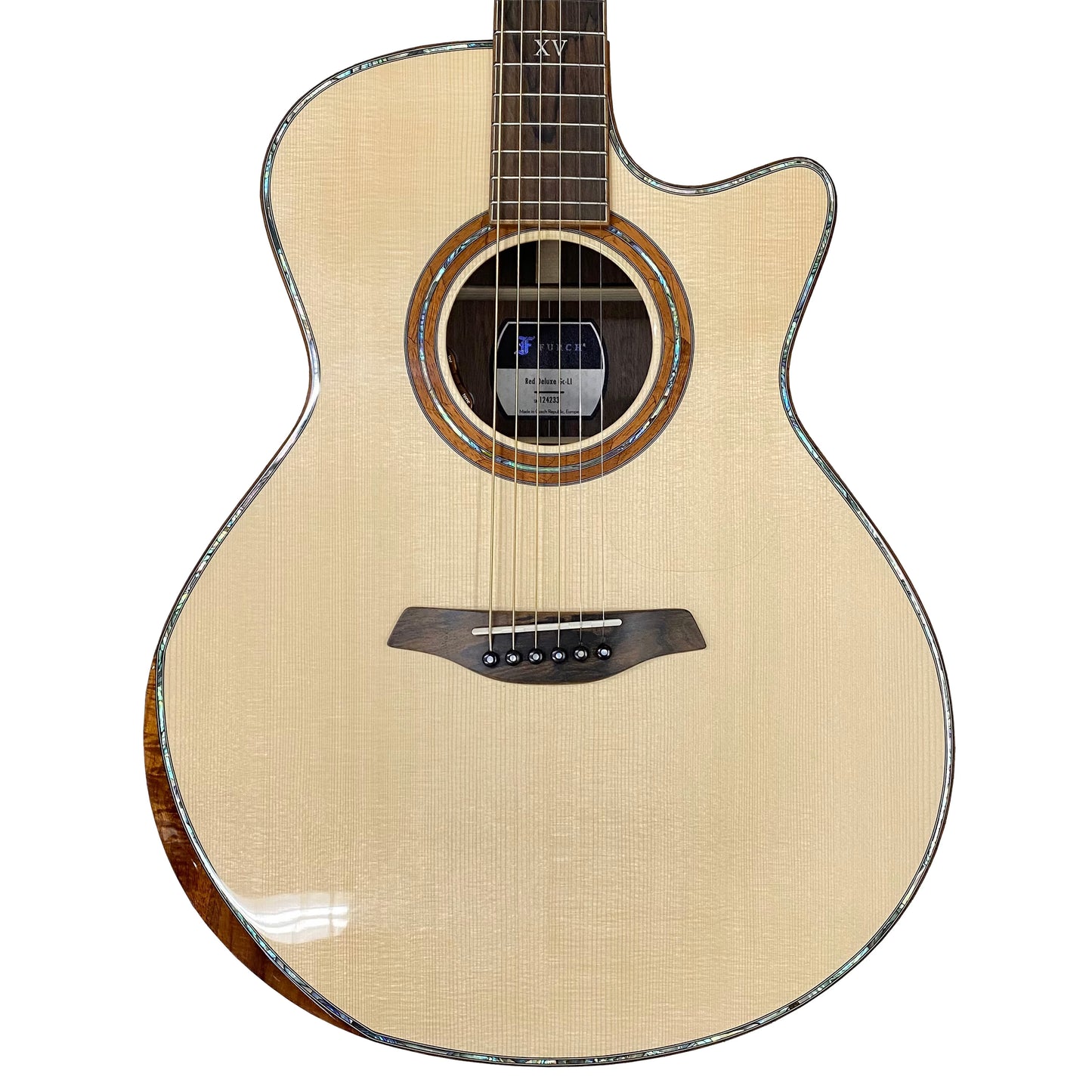 FURCH Red Deluxe GcE LI mit Tonabnehmer LR.BAGGS EAS-VTC Western-Gitarre