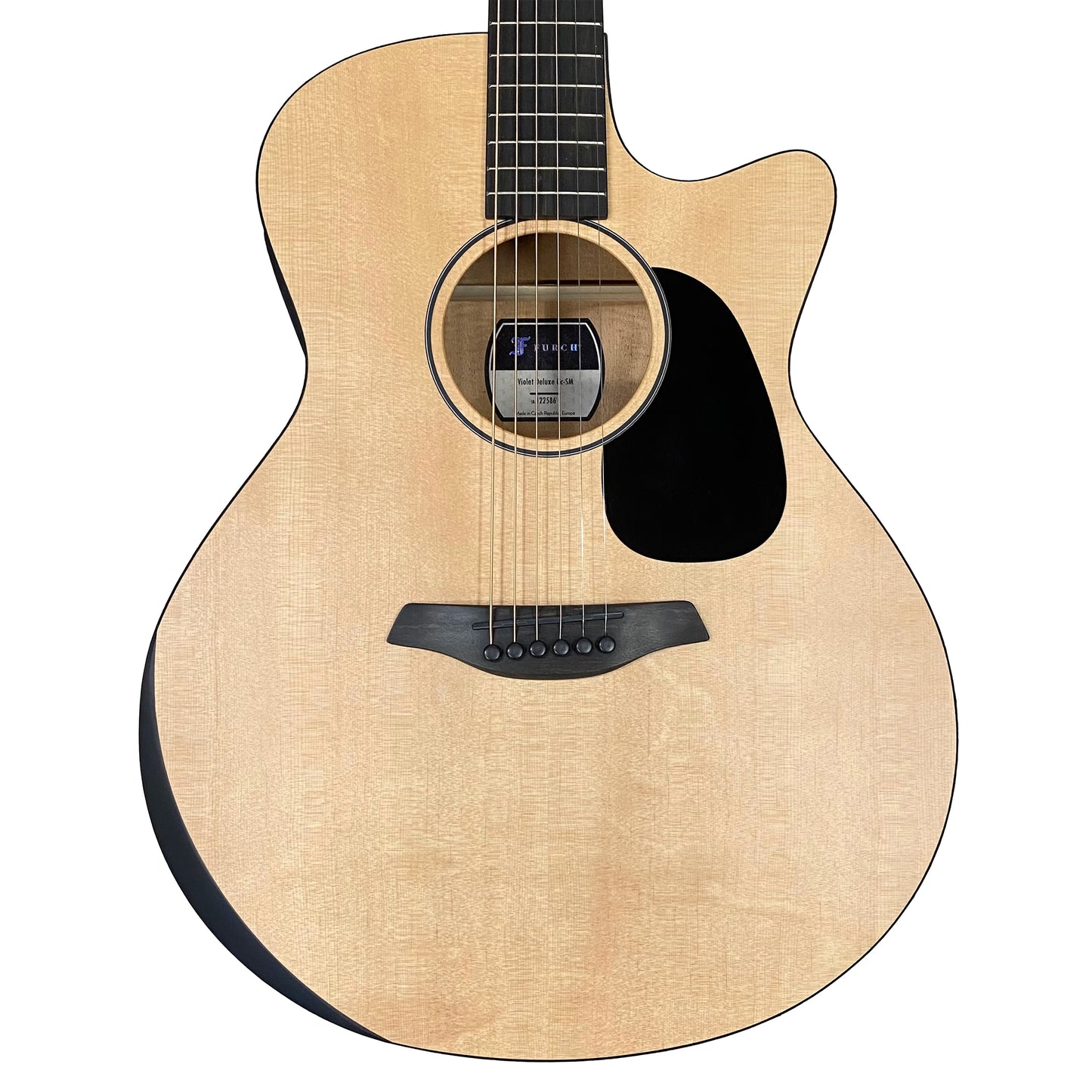 FURCH Violet DELUXE Gc-SME mit SP.Element/2 Armrests/Sitka Top/Mahagoni Body Western-Gitarre