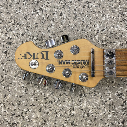 Music Man LUKE 1 FR Limited 20th Anniversary Reissue in Pearl Red E-Gitarre