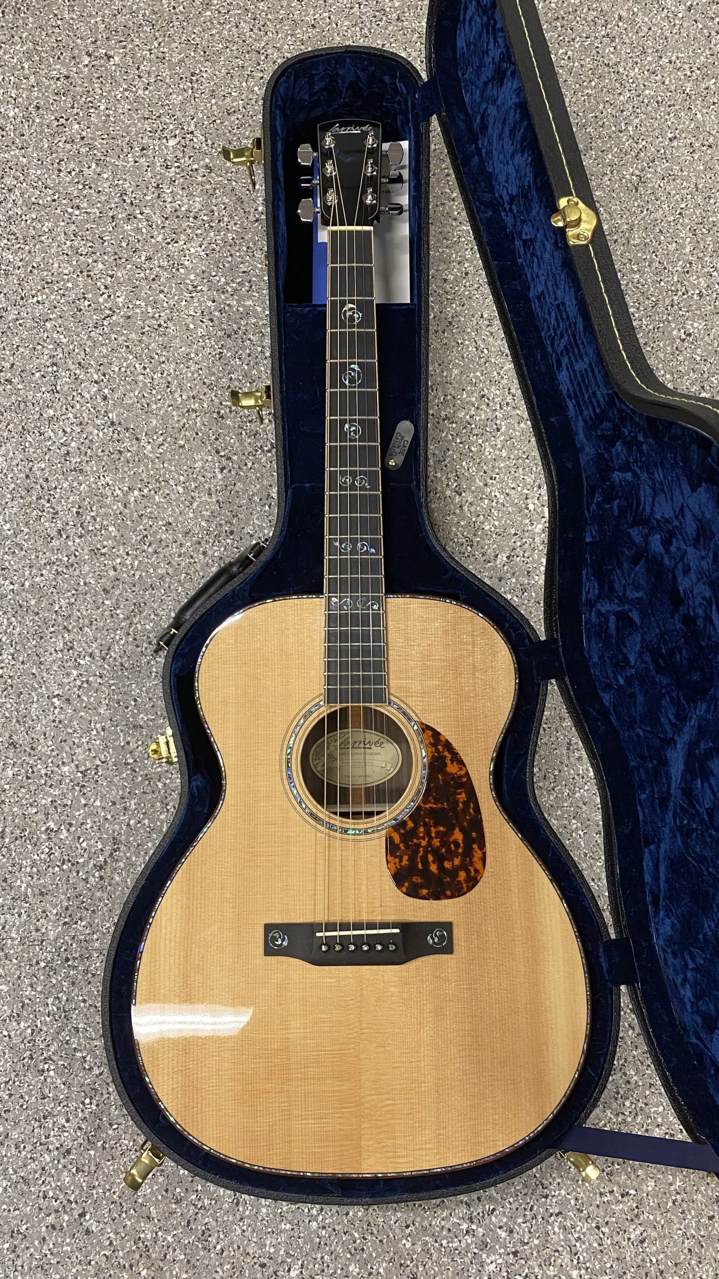 LARRIVEE OM-10 Rosewood Deluxe Western-Gitarre
