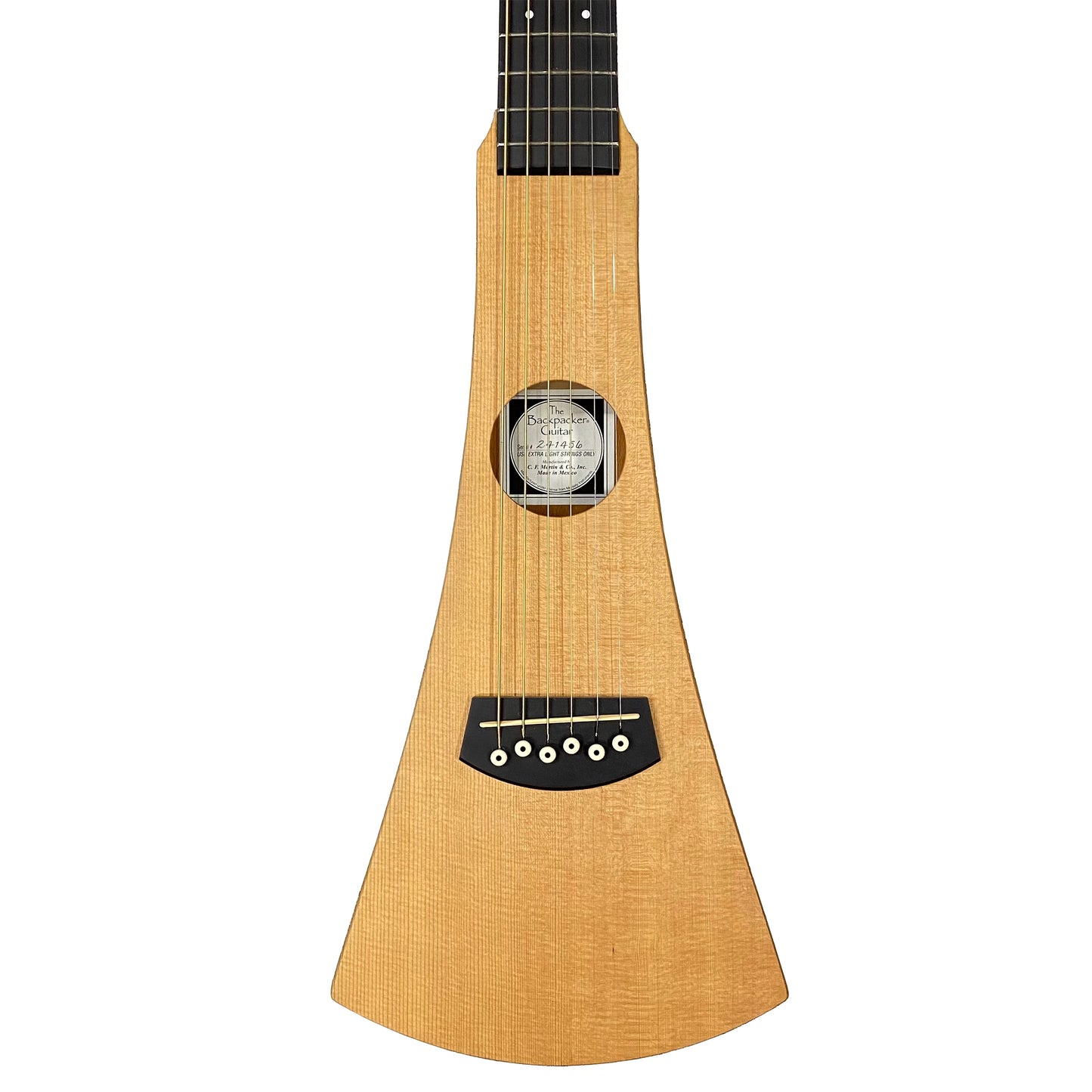 MARTIN & CO Backpacker Travelling Guitar inkl. GigBag Western-Gitarre