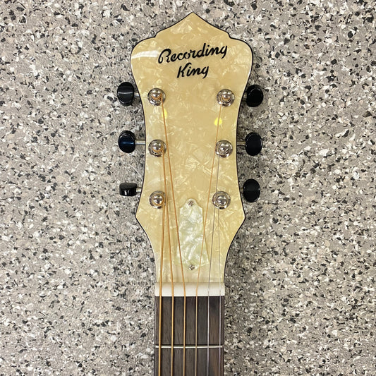 RECORDING KING RR-41-E VS Resonator Gitarre mit Tonabnehmer
